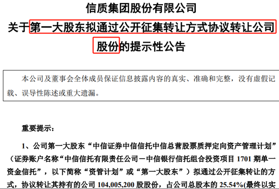 炒股配资要求 信质集团第一大股东，第三次尝试转让所持25.54%股份